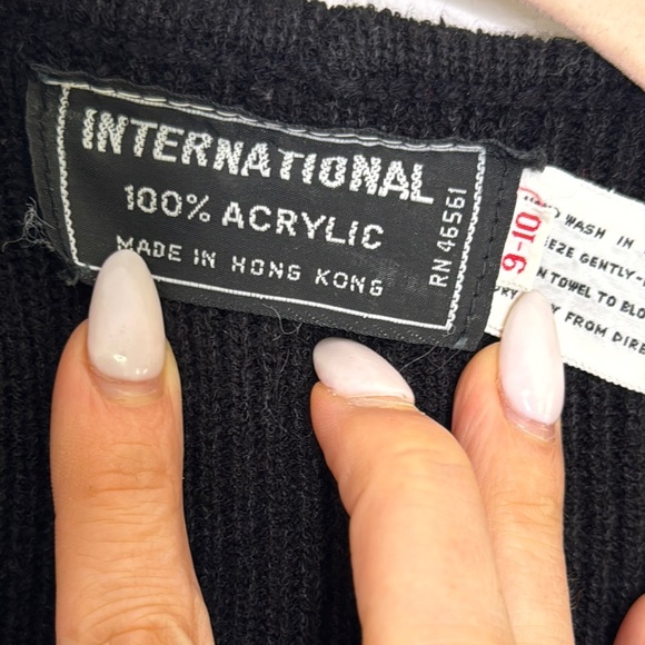 26 International Black Buttoned Sheath Dress - Picture 2 of 8